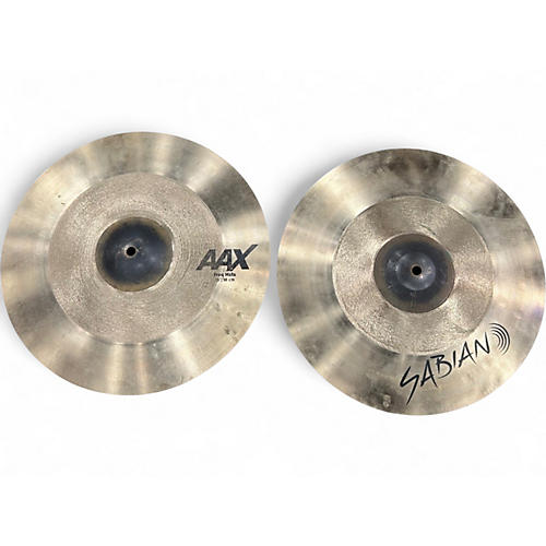 Used SABIAN 15in AAX Freq Hi-Hat Pair Cymbal 35