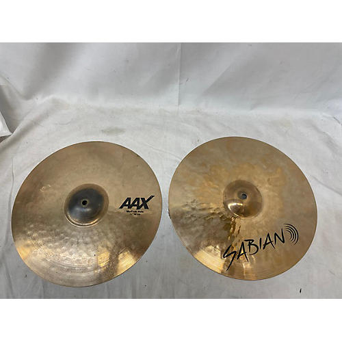 SABIAN Used SABIAN 15in AAX Medium Hi Hat Pair Cymbal 35