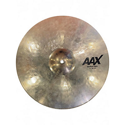 Used SABIAN 15in AAX Medium Hi Hat Pair Cymbal