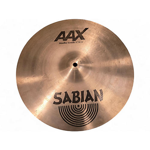 Sabian Used SABIAN 15in AAX Studio Crash Brilliant Cymbal 35