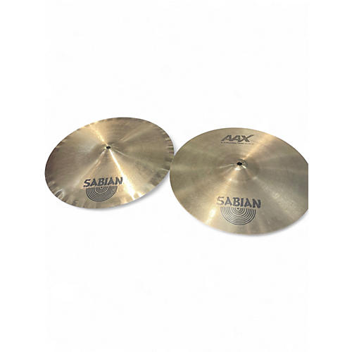 Used SABIAN 15in AAX X Celerator Hi Hat Pair Cymbal 35