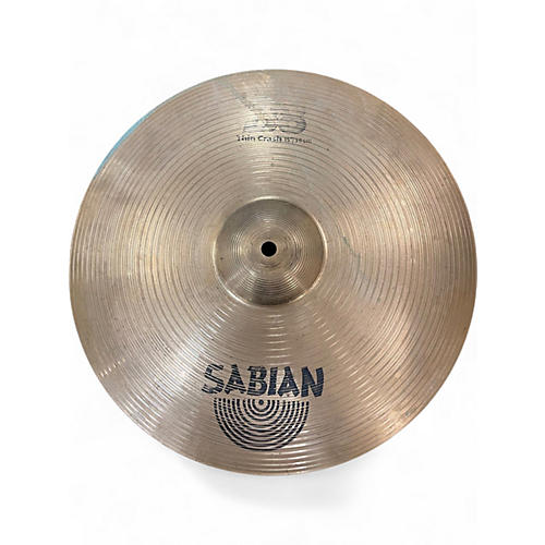 Used SABIAN 15in B8 Thin Crash Cymbal 35