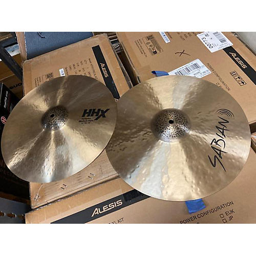 SABIAN Used SABIAN 15in HHX COMPLEX MEDIUM HATS Cymbal 35