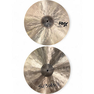 Sabian Used SABIAN 15in HHX COMPLEX MEDIUM HATS Cymbal