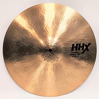 SABIAN Used SABIAN 15in HHX Complex Medium Hats Cymbal