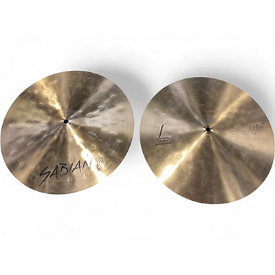 Used SABIAN 15in HHX Legacy Hi-Hats Cymbal