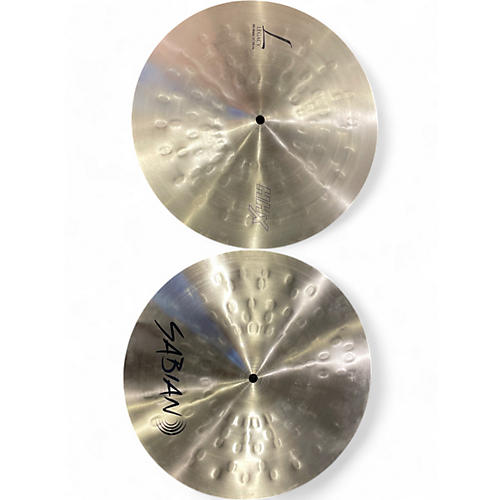 Used SABIAN 15in HHX Stage Hi Hat Pair Cymbal 35