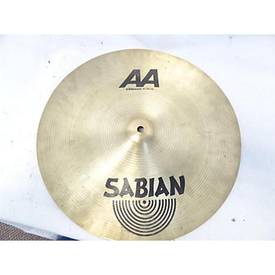 SABIAN Used SABIAN 16in AA Chinese Cymbal