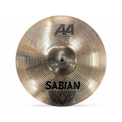Used SABIAN 16in AA Metal X Crash Brilliant Cymbal