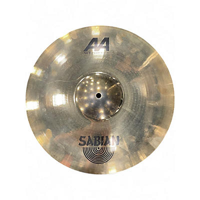 Used SABIAN 16in AA RAW BELL CRASH Cymbal