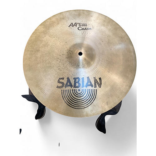 Used SABIAN 16in AA Thin Crash Cymbal 36