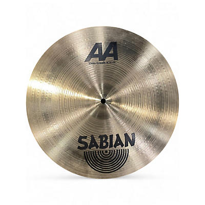 Used SABIAN 16in AA Thin Crash Cymbal