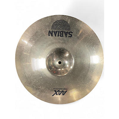 Used SABIAN 16in AAX Bright Crash Cymbal