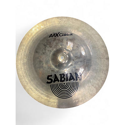 Used SABIAN 16in AAX CHINESE 16" CHINA CRASH Cymbal