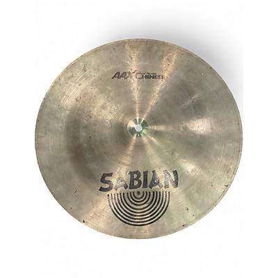 Used SABIAN 16in AAX Chinese Cymbal