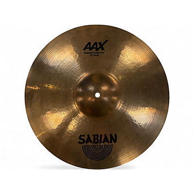 Used SABIAN 16in AAX Concept Crash Cymbal