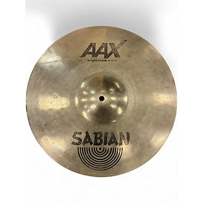 Used SABIAN 16in AAX Crash Bright Cymbal