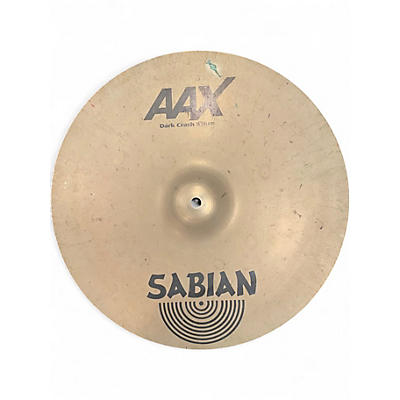 Used SABIAN 16in AAX DARK CRASH Cymbal