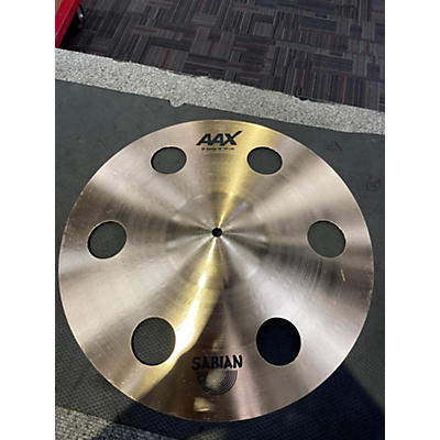 SABIAN Used SABIAN 16in AAX O-Zone Cymbal