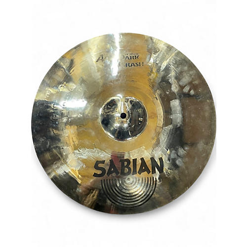 Used SABIAN 16in AAX Series Dark Crash Cymbal 36