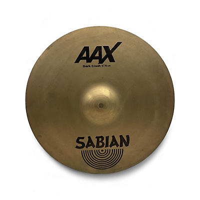Used SABIAN 16in AAX Series Dark Crash Cymbal