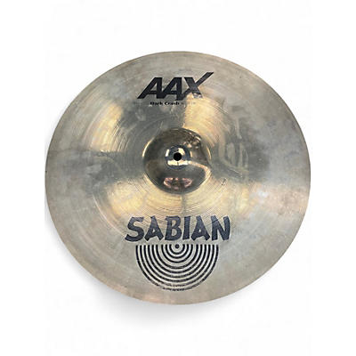 Used SABIAN 16in AAX Series Dark Crash Cymbal