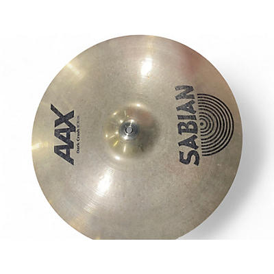 Used SABIAN 16in AAX Series Dark Crash Cymbal