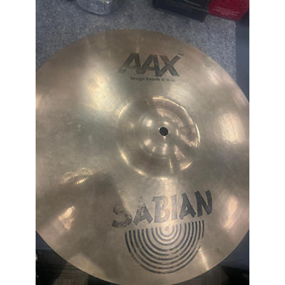 SABIAN Used SABIAN 16in AAX Stage Crash Cymbal