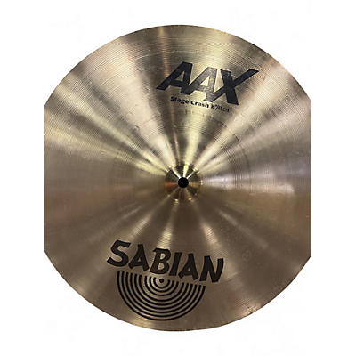 Used SABIAN 16in AAX Stage Crash Cymbal