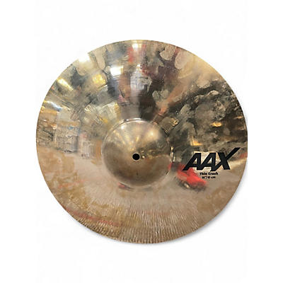 Used SABIAN 16in AAX THIN CRASH  Cymbal