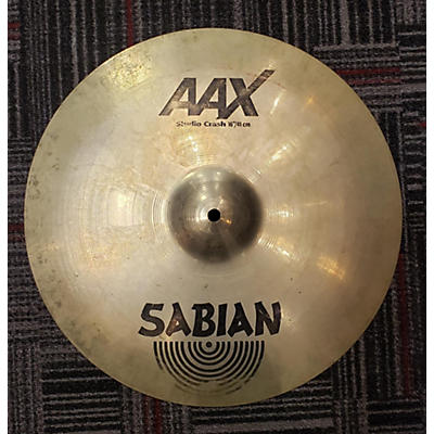 SABIAN Used SABIAN 16in AAX Thin Studio Crash Cymbal