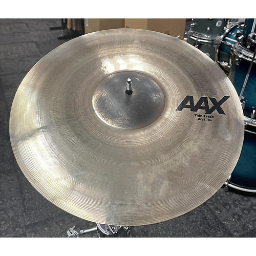 SABIAN Used SABIAN 16in AAX Thin Studio Crash Cymbal 36