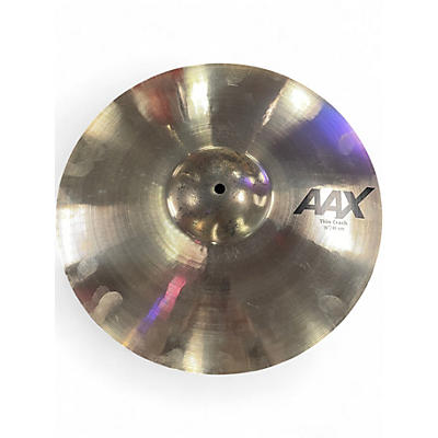 Used SABIAN 16in AAX Thin Studio Crash Cymbal