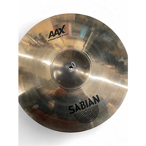 Used SABIAN 16in AAX X-PLOSION CRASH Cymbal 36