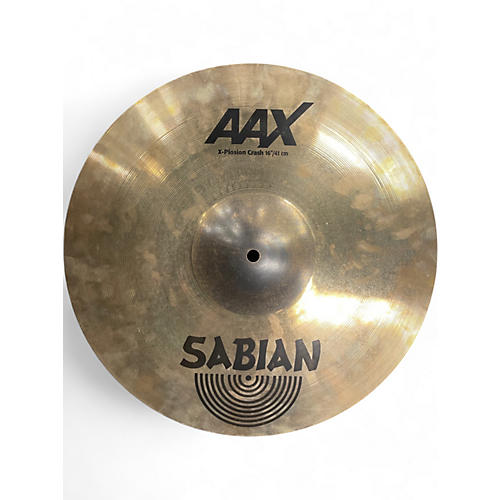 Used SABIAN 16in AAX Xplosion Crash Cymbal 36