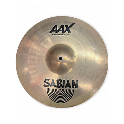 Used SABIAN 16in AAX Xplosion Crash Cymbal