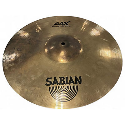 Used SABIAN 16in AAX Xplosion Crash Cymbal