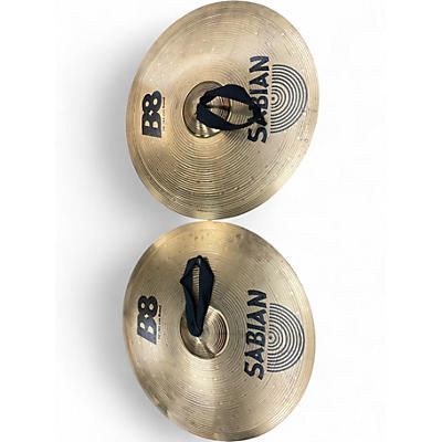 Used SABIAN 16in B8 Band Pair Cymbal