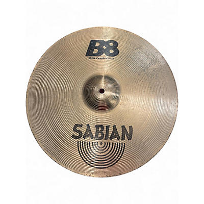 Used SABIAN 16in B8 Crash Cymbal