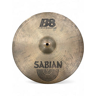Used SABIAN 16in B8 Medium Crash Cymbal