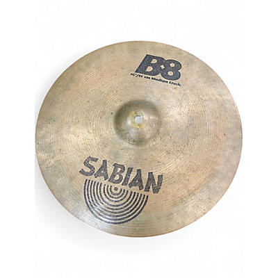 Used SABIAN 16in B8 Medium Crash Cymbal