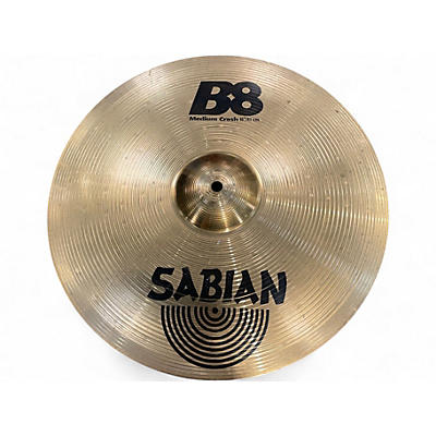 Used SABIAN 16in B8 Medium Crash Cymbal