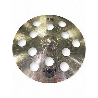 Used SABIAN 16in B8 PRO O-ZONE CRASH Cymbal