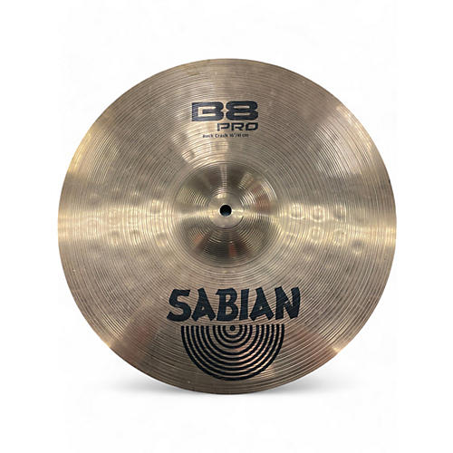 Sabian Used SABIAN 16in B8 PRO ROCK CRASH Cymbal 36