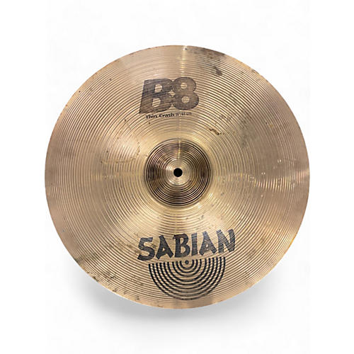 Used SABIAN 16in B8 Thin Crash Cymbal 36