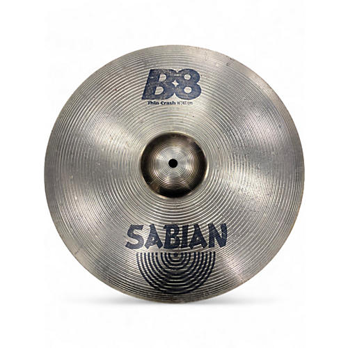 Used SABIAN 16in B8 Thin Crash Cymbal 36