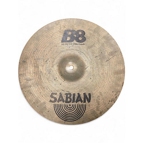Used SABIAN 16in B8 Thin Crash Cymbal 36
