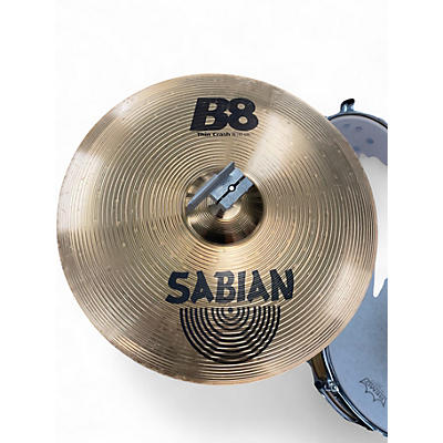 Used SABIAN 16in B8 Thin Crash Cymbal