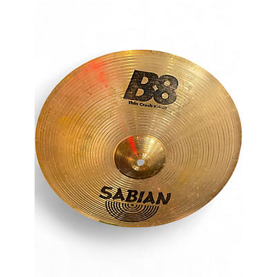 Used SABIAN 16in B8 Thin Crash Cymbal