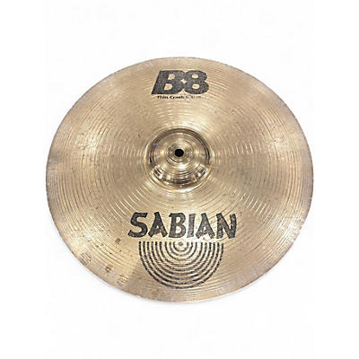 Used SABIAN 16in B8 Thin Crash Cymbal